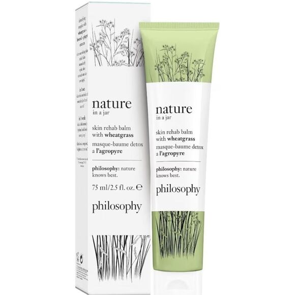 Philosophy Nature in a Jar Skin Rehab Balm with Wheatgrass - Picture 3 of 4